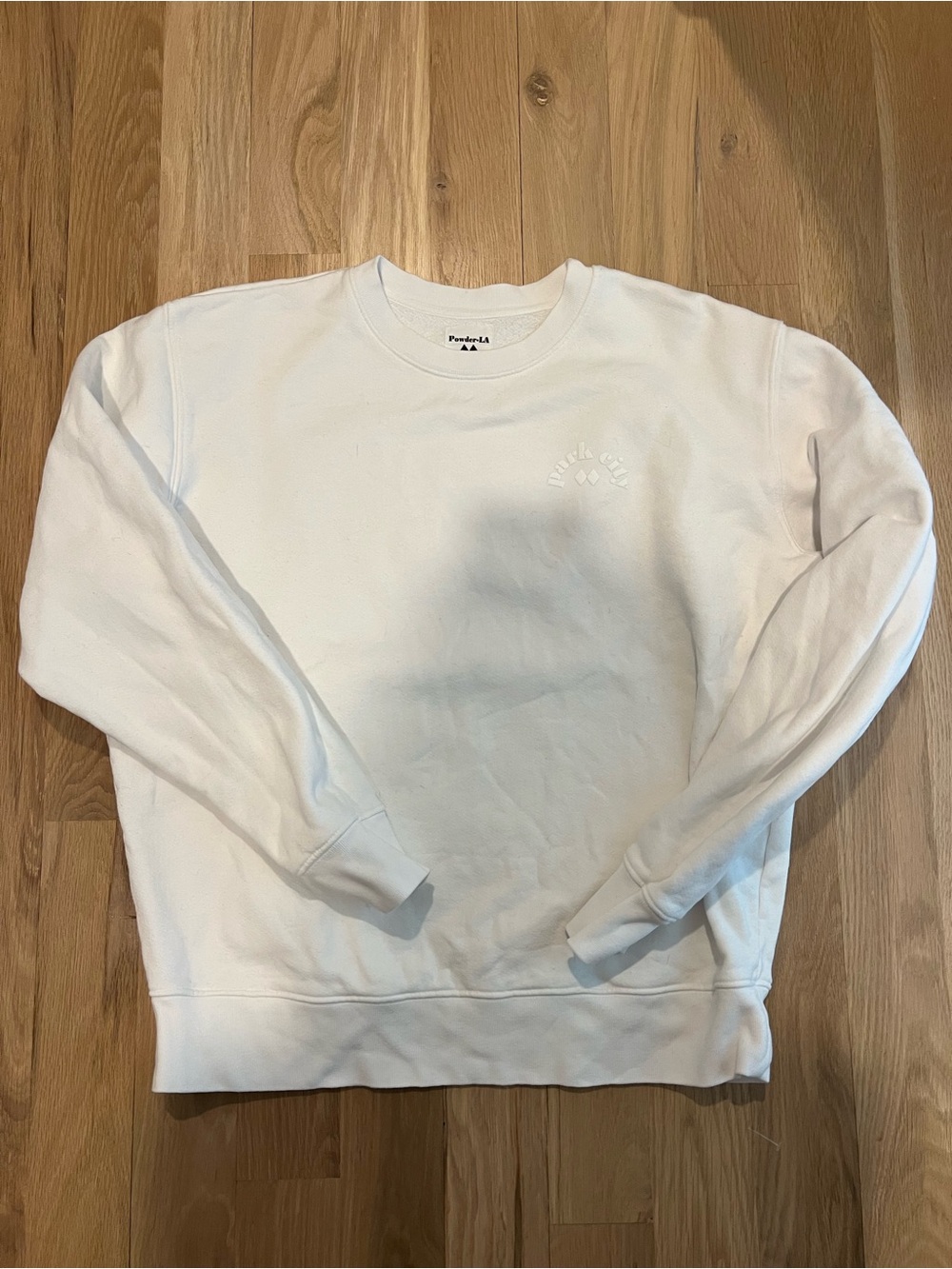 Park City Crewneck - Minimal Embossed Logo